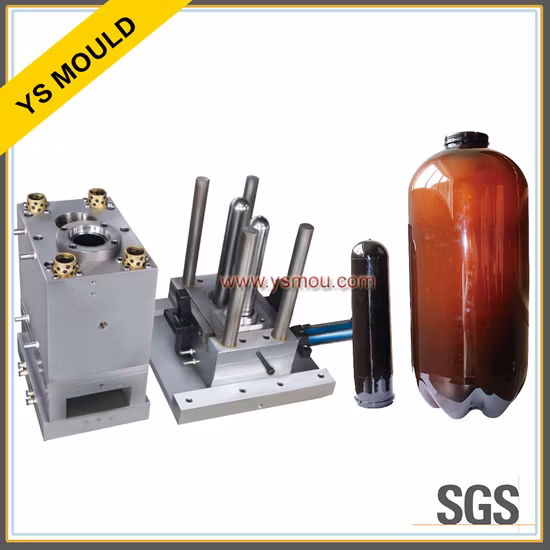 1 Cavity 5 Gallon Pet Preform Mold/Mould with Cold Runner